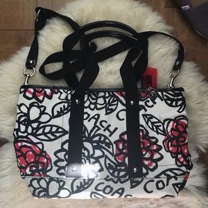 Coach flower purse